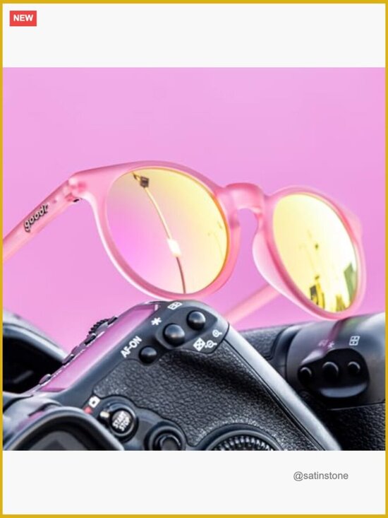 Polarized Round Sunglasses, No Slip No Bounce, UV400 Protection main image 5